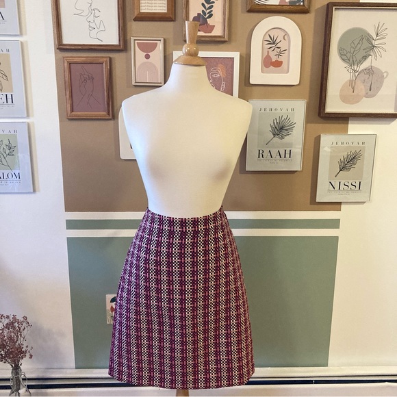 🏷️ NWT Ann Taylor Geometric Skirt - Picture 2 of 12